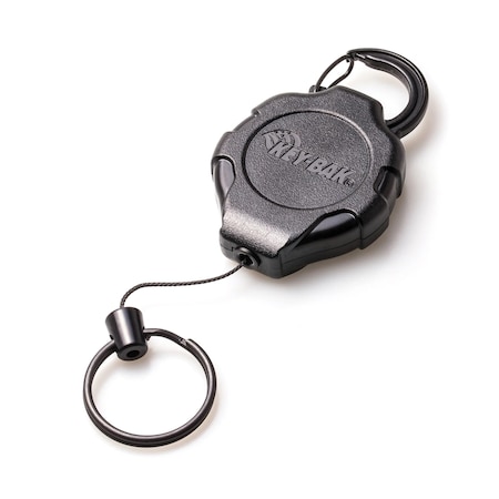 Key-Bak KEYBAK Ratch-It Heavy Duty Belt Clip Keychain, 48 in. Kevlar Cord, 15-Key 0KR2-3A21